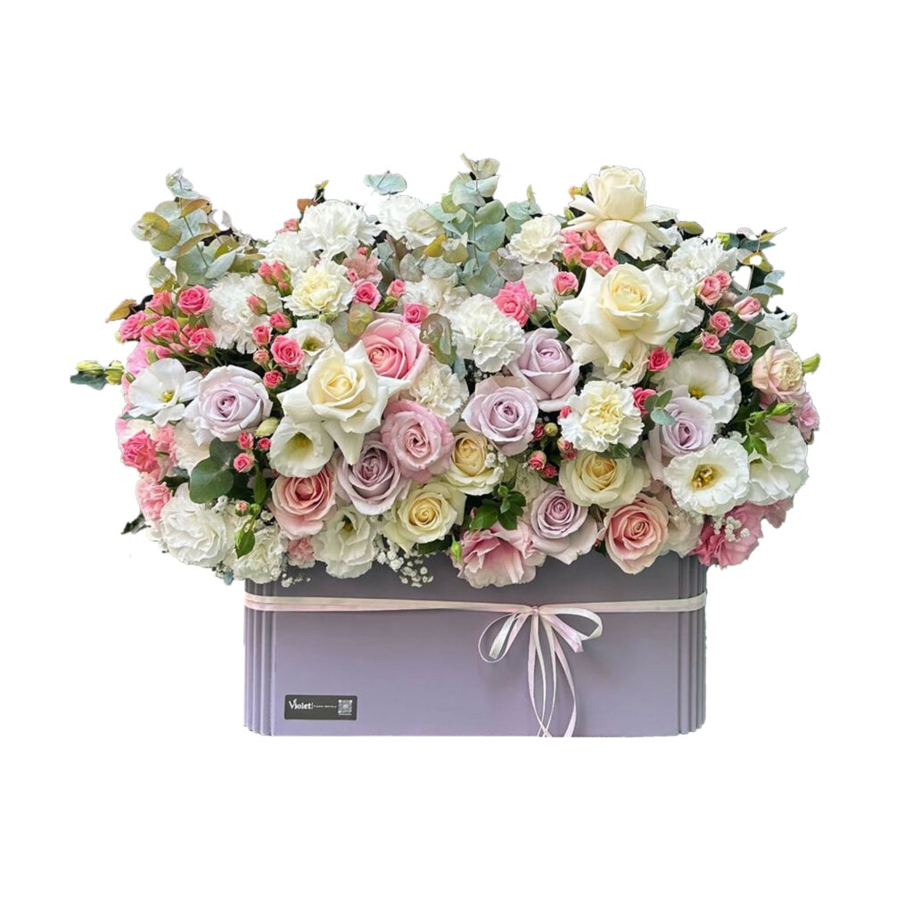 خرید باکس گل مدل X