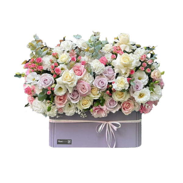 خرید باکس گل مدل X